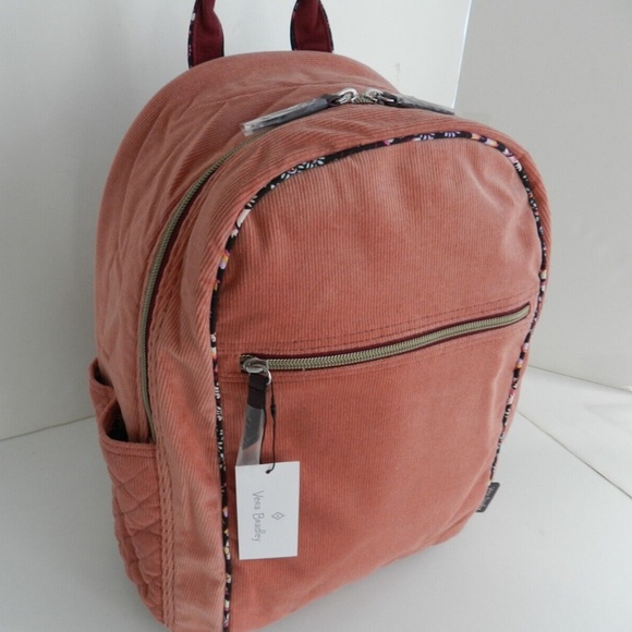 NEW Vera Bradley VBU Backpack in Blush Fig Vera bradley vbu Backpack corduroy blush fig | Mercari main image 3